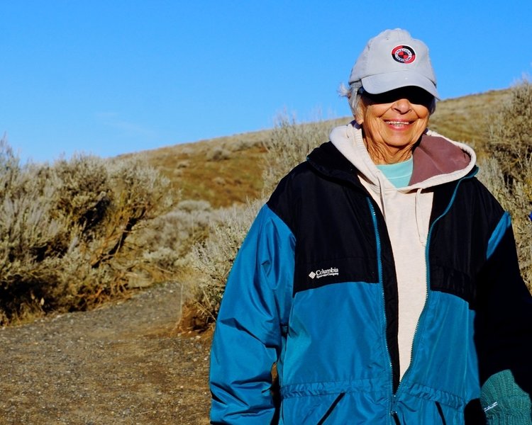 Dale is a long time Badger Mtn hiker and is very happy with the new trail.