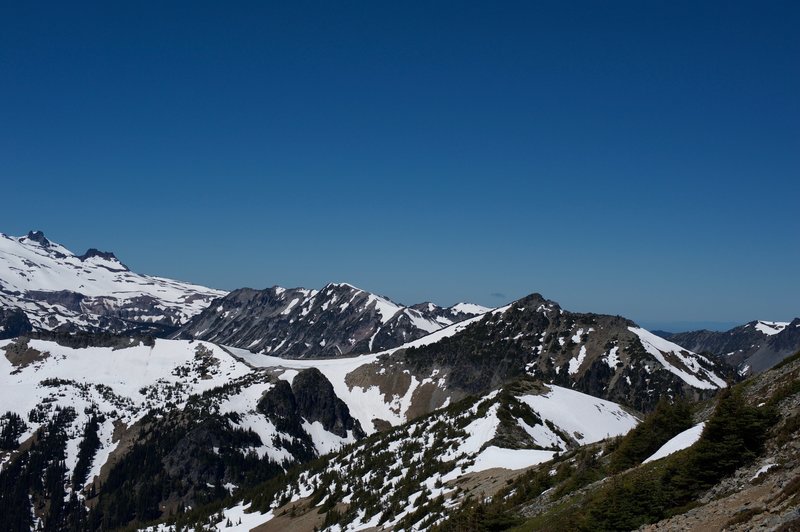 A view back toward Mount Fremont.