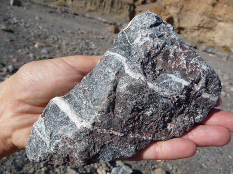 Amazing rocks in Mosaic Canyon, Death Valley