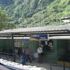 The ticket office. There is one train for the locals (cheap, tourists not permitted) and another train for tourists (much more expensive, locals not permitted).