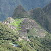 A view of the ruins from the path to the Sun Gate.