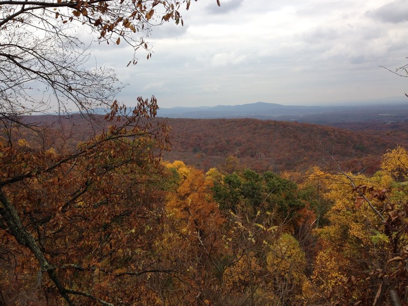 Scenic view above Audubon Road.