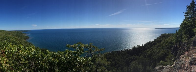 Sweeping views of Superior.