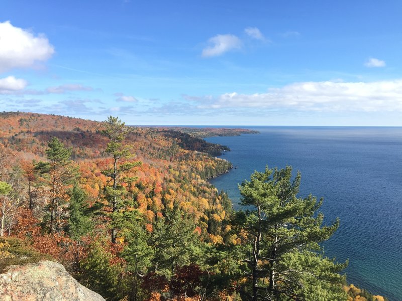 A view of the tip of the Keweenaw Penninsula.
