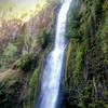 Looking up at Tunnel Falls.