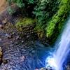 Looking down at Tunnel Falls.