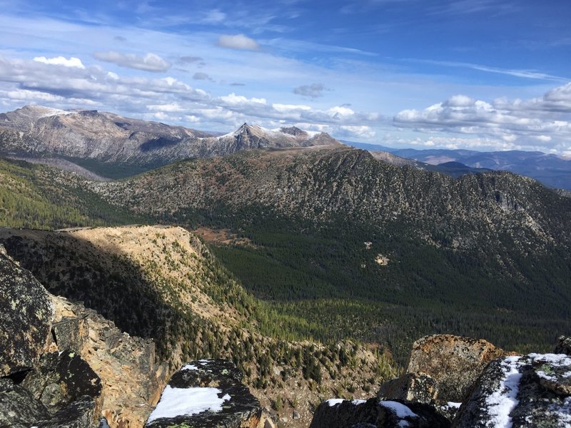 View from top of Apex Mountain.