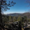 Vista about half way up the Sunset Rock Trail.