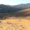 This is looking down "The Nasty One." Turn around and enjoy the views behind you! Looking towards the Ocean and Malibu Creek State Park.