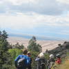 View of the Dunes from Mosca Pass Trail