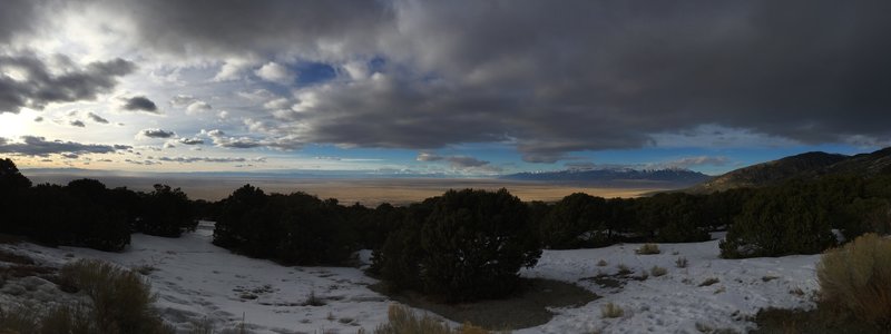 Even the view from the parking lot is pretty spectacular.