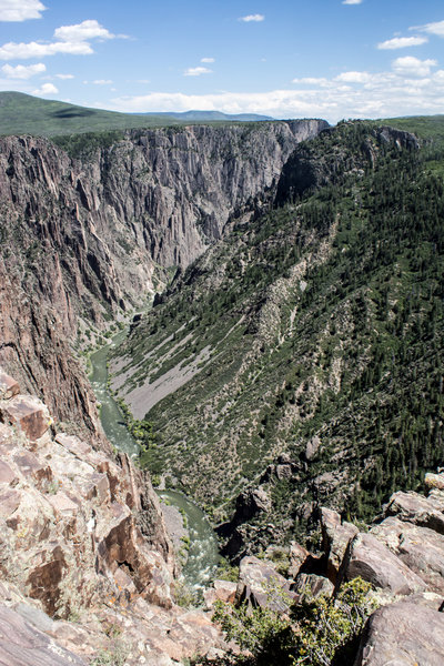 Black Canyon of the Gunnison.