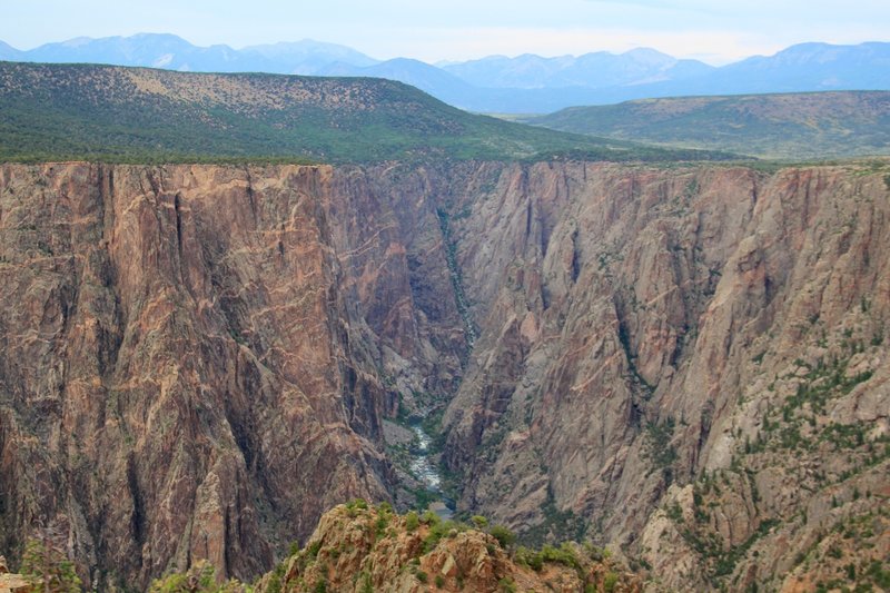 Gunnison River flowing.