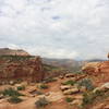 Overlook from Hickman Bridge trail.