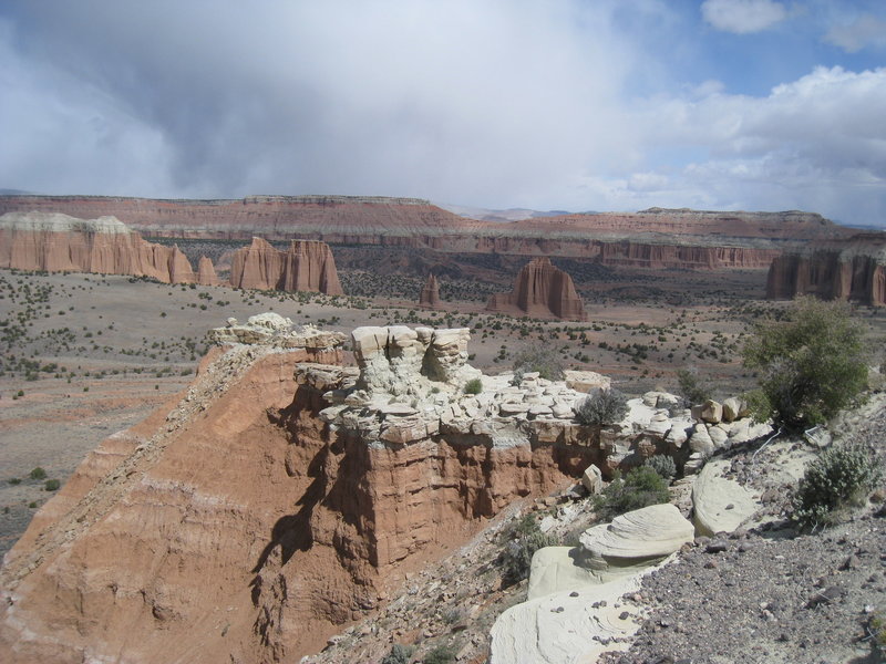 Upper Cathedral Valley Overlook.