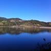 Look at the Steven's Creek Reservoir from the Steven's Creek / Tony Look Trail.