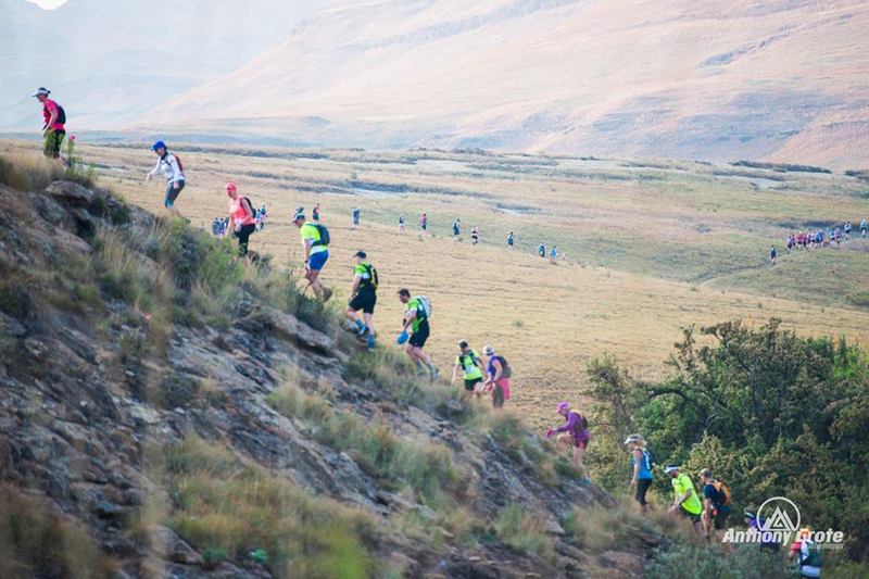 Runners take off at the start of the Golden Gate Challenge.