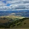 Looking Northeast from the top of Mt Washburn.