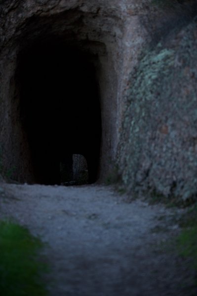 The tunnel for which the tunnel trail is named.