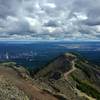 From the top of Mount Washburn the views are astounding!