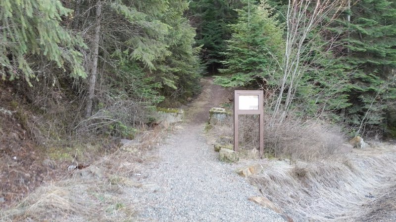 Start of the trail.