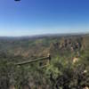 Pano view from the top, looking west.