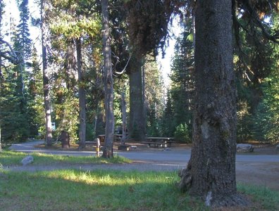 The Mazama Campground is a good jumping off point for the Annie Spring Canyon Trail.