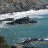 Seals can be seen sunning themselves just off of Point Bonita.