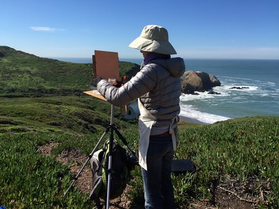 She said, 'This is my favorite place to paint.'