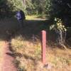 Start of the Mount Ojibway trail at Daisy Farm on Isle Royale.