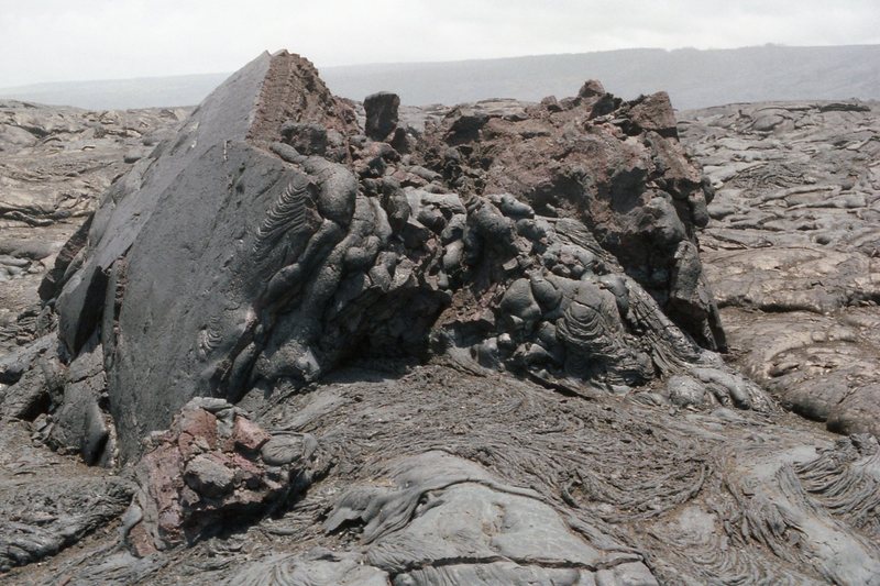 Pahoehoe formation. with permission from Ronald Losure