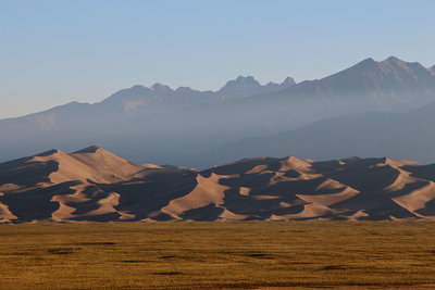 Great Sand Dunes and Sangre de Cristo Mountains.