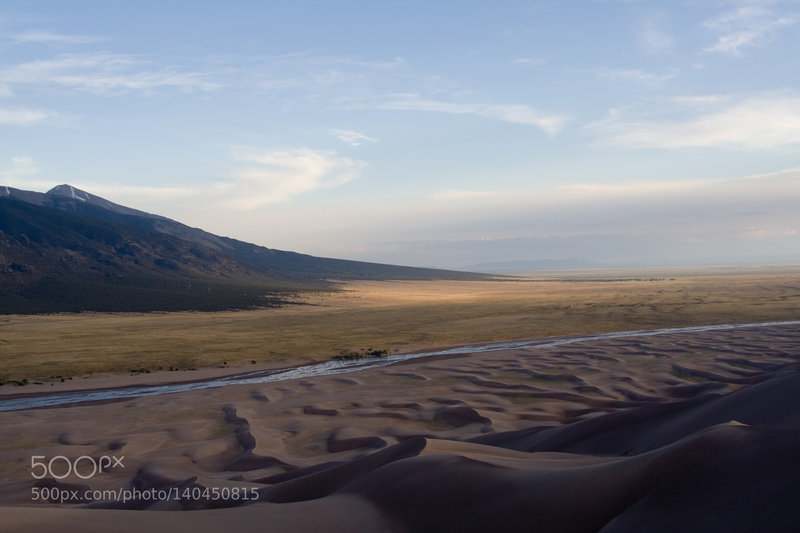 Gaining a high vantage point is worthwhile, as you'll have great views of Medano Creek and the Sangre de Cristos.