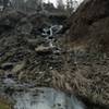 Small waterfall along the trail.