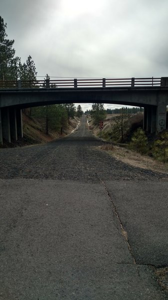 W. Anderson Road overpass.