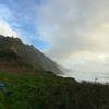 Coastline at the end of the trail