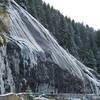 This might be why they call it the ice-cut. The Muir Trail is closed in the winter due to the slippery, unsafe conditions.