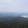 Panoramic view from the fire lookout tower atop Mt. Cammerer.