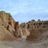 The view in the "notch" of Notch Trail. Photo courtesy the National Park Service.