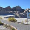 A new exhibit on the trail.