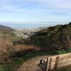 The lookout at the high point of the 4k route.