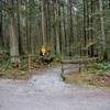 Entrance to George's Way Trail.