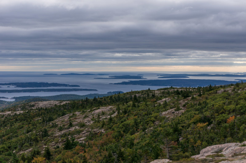 View from the Cadillac Summit Loop.