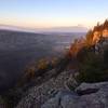 Devil's Lake at sunrise.