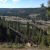 A view of the valley below High Drive.