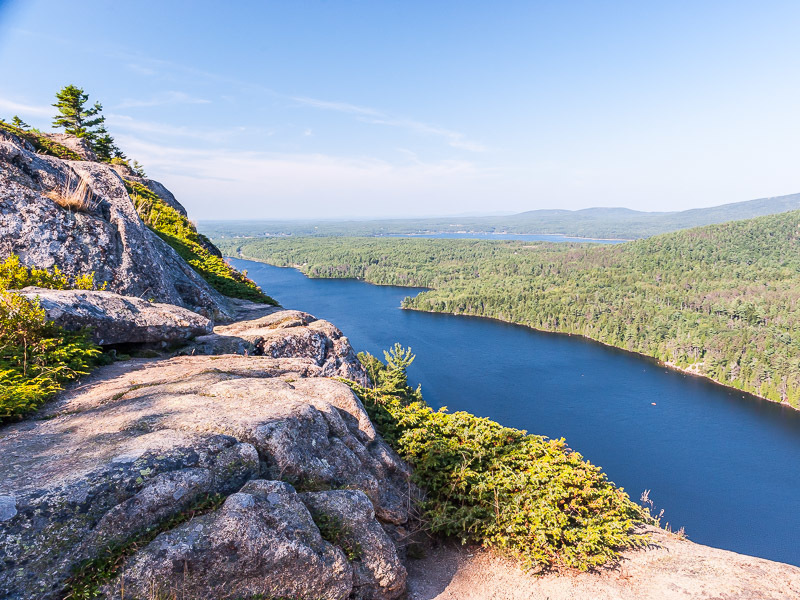 Views of Long Pond from Beech Mountain