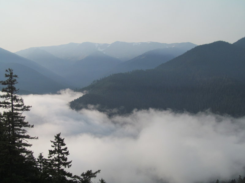 Peace and tranquility are both in abundance when you're above the clouds near Hurricane Hill. with permission from David Cure-Hryciuk