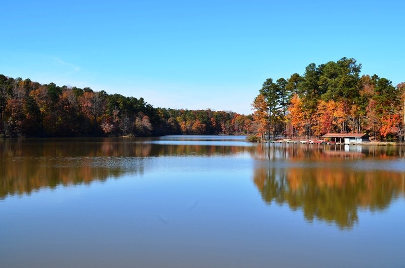 Umstead Park Lake. with permission from Justin P