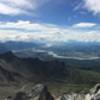 Panorama from the Matanuska Peak summit facing southwest.