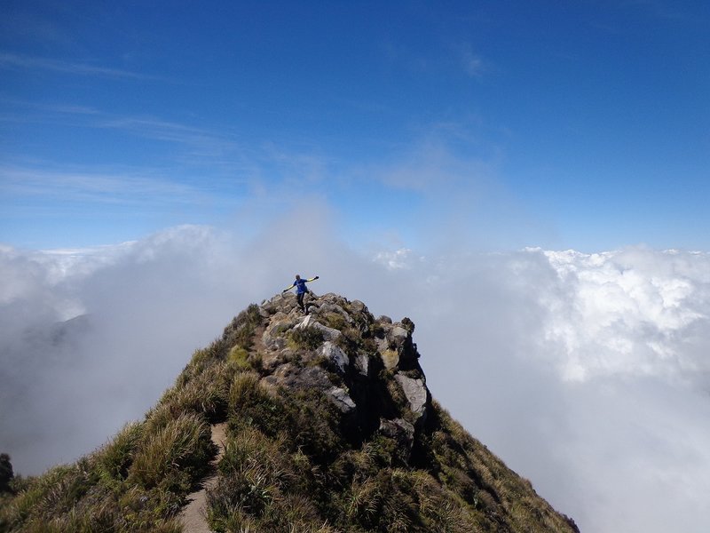 At the summit of Mt. APO!